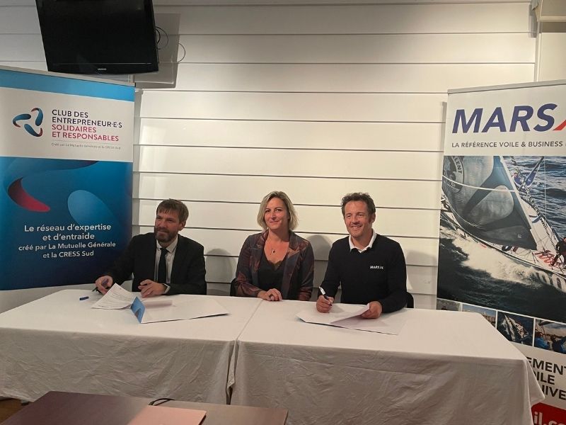 Signature du partenariat entre MARSAIL, la LMG et la CRESS Paca